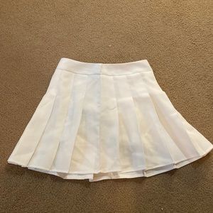 White Tennis Skirt
